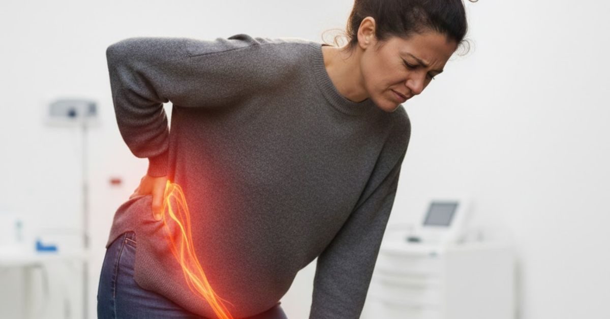 Sciatica treatment Edwardsville IL — chiropractor relieving sciatic nerve pain
