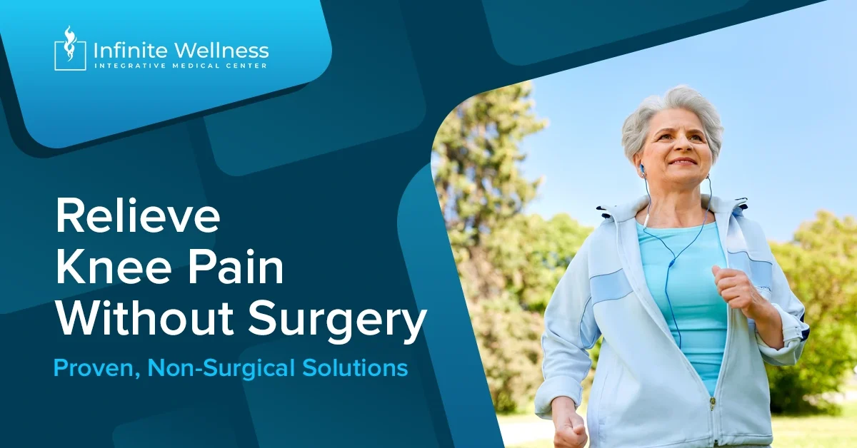 chronic knee pain treatment without surgery